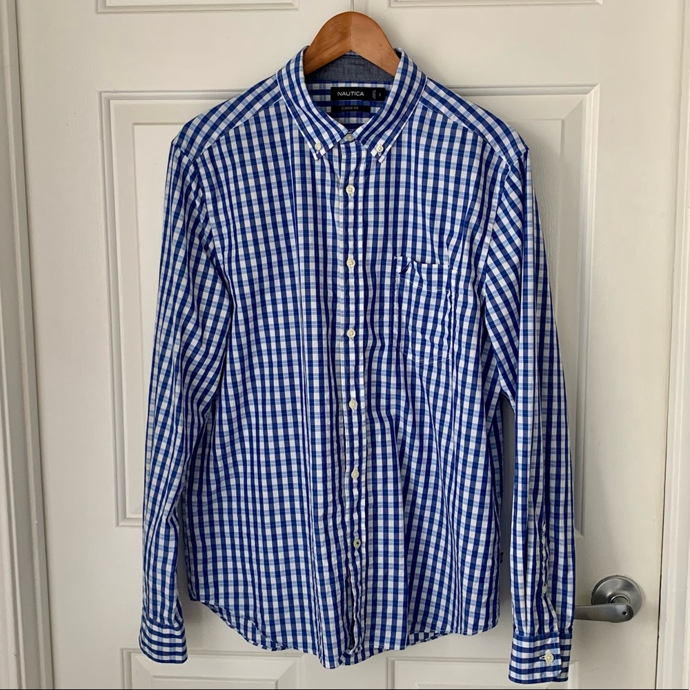 Nautica Classic Fit Button Down Shirt